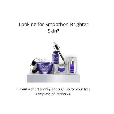 Olay skincare samples