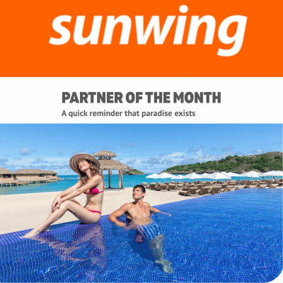 Enter Sunwing’s “Partner of the Month” contest for Canadian travelers — book to earn bonus STAR Points and a chance to win free stays at top all-inclusive resorts.