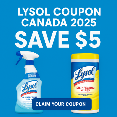 lysol coupon canada