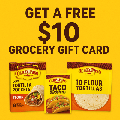 free Old El Paso gift card offer