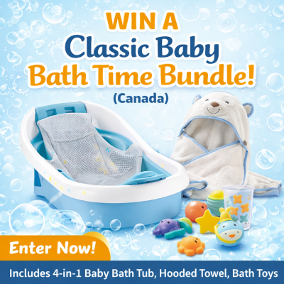 baby bath time bundle giveaway Canada