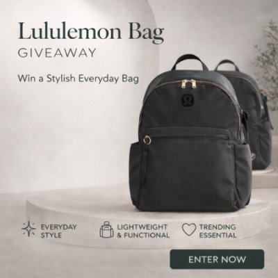 Lululemon Diaper Bag Giveaway