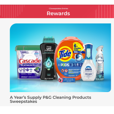 P&G cleaning products