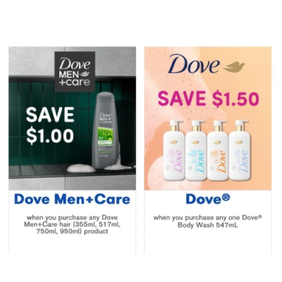 dove coupon