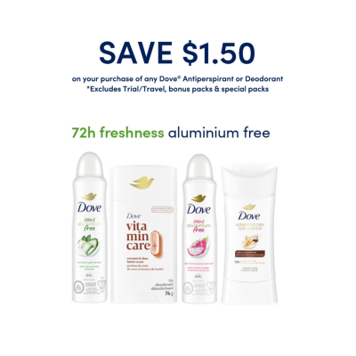 dove coupon