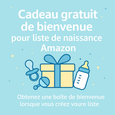 Registre de bébé Amazon - Cadeau GRATUIT