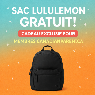 Concours de sac à langer Lululemon