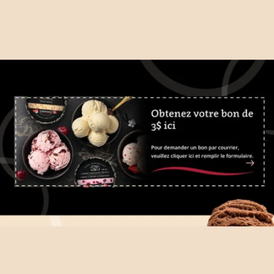 Coupon de 3,00 $ de rabais sur les produits Chapman’s