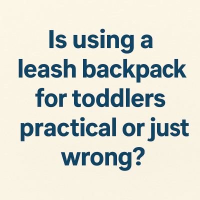 Toddler leash