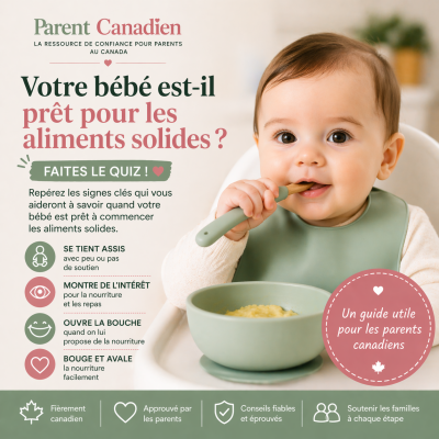 bébé prêt pour les solides