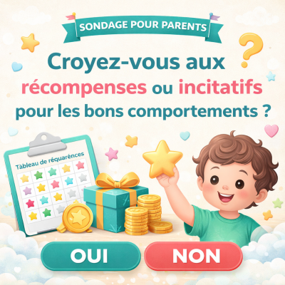 récompenses pour bon comportement enfants
